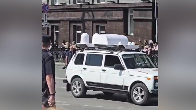 Безопасность Парада Победы в Челябинске обеспечила разработка "Полета"